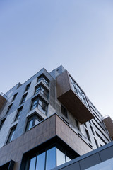 Geometric street photo of business building