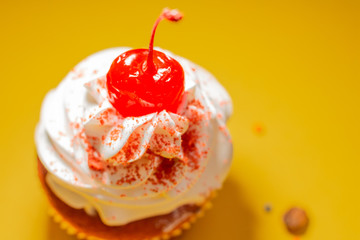 Cupcake de Cereza