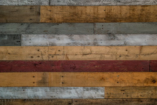Pallet wall rustic