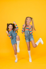 free and energetic beauty. happy childhood. real friendship. best friends forever. small sisters...