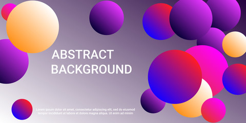 Gradients of balls shapes.