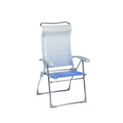 folding chair on white background