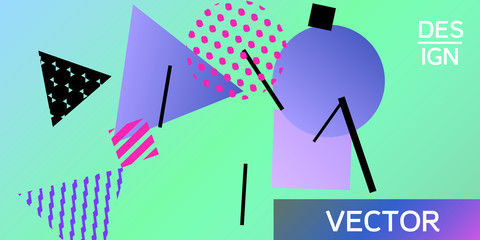 Geometric abstract background.