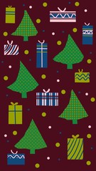christmas seamless pattern