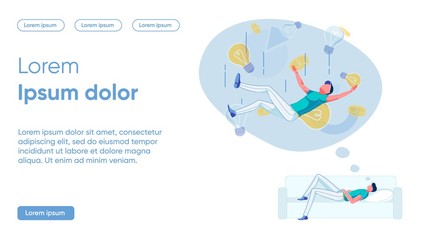 Illustration Thinking about Flaws Concept Idea.