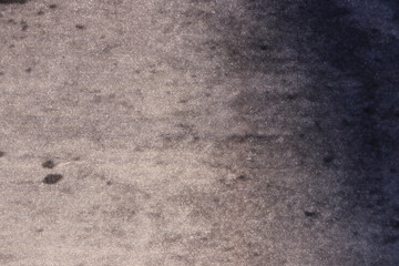 Texture of old grey shabby paper surface. Blank and abstract dark grey background. Vintage dark background with space for text or image. Empty template and mockup for designers.