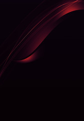 Abstract background waves. Black and magenta pink abstract background for wallpaper oder business card