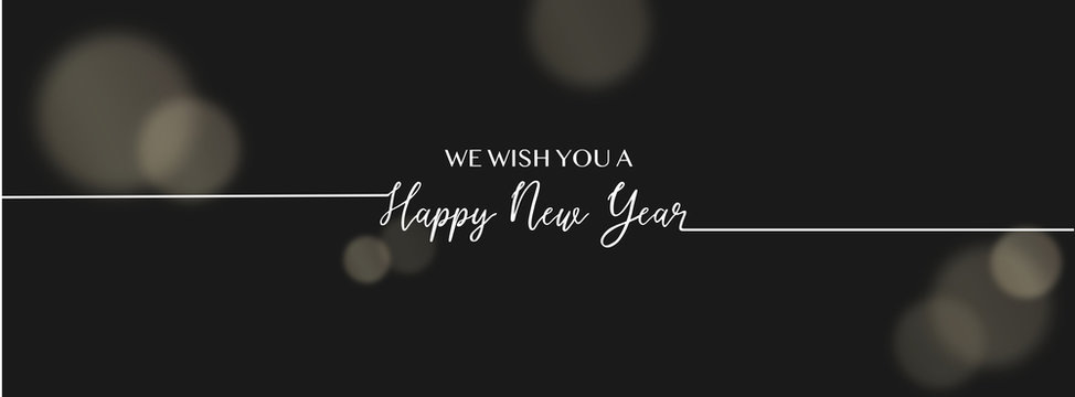 We Wish You A Happy New Year Background