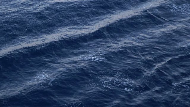 Abstract ocean water surface background from above