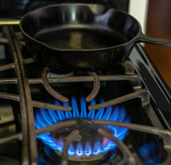 cooking on a fire
