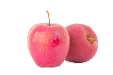 Plakat Apple in the white background isolated .clipping path