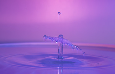 Water drops when collusion,Splash