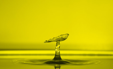 Water drops when collusion,Splash