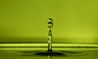 Water drops when collusion,Splash