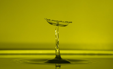 Water drops when collusion,Splash