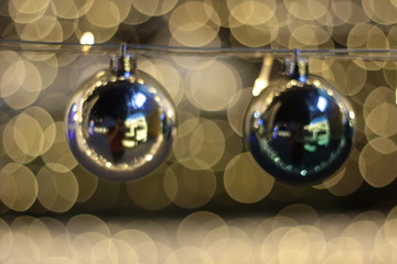 Xmas Ball Before the new year light