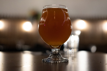 seasonal beer at craft brewery