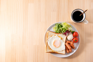 さわやかな朝食