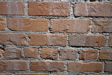 old red brick wall background