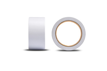 double side adhesive tapes isolated on white background