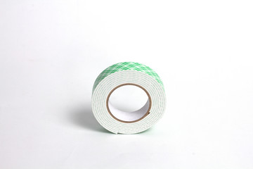double side adhesive tapes isolated on white background