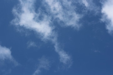 blue sky with clouds