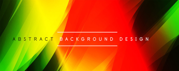 Dynamic trendy simple fluid color gradient abstract background with line effects. Vector Illustration For Wallpaper, Banner, Background, Card, Book Illustration, landing page