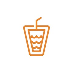 Drink or Beer Icon Vector, Drink Bottle Vector Icon, Simple and Clean Drink Icon.