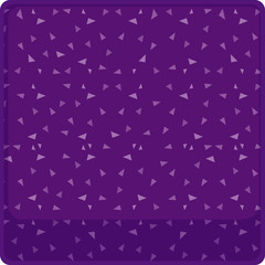 Naklejka na ściany i meble Background template with purple confetti