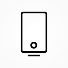 smartphone dock icon design vector illustration