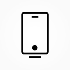 smartphone dock sign icon design