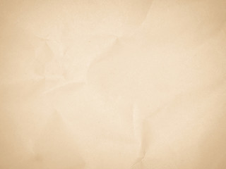 Brown recycled craft paper texture as background. Grey paper texture, Old vintage page or grunge vignette. Pattern rough art creased grunge letter. Hardboard with copy space for text.