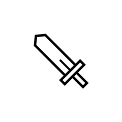 Sword sign icon design vector illustration