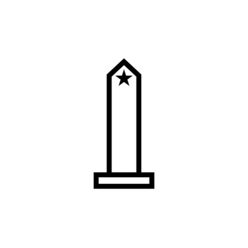 recommend clip art: monument icon illustration isolated vector sign symbol