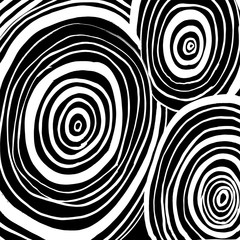 Obraz premium Grunge brush pattern. Texture. White and black vector.