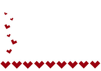 フレーム：シンプルハート