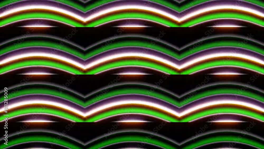 Poster vj loop patterns background geometric curves colors