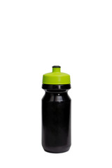 Athlete water bottle isolated on white background