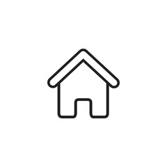Home icon symbol vector illustration