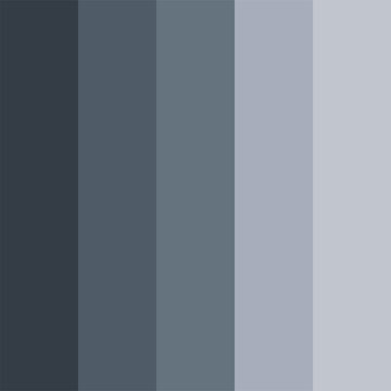 Design Gray Color Palette Vector