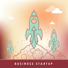 Project start up. Space. Smart solutions. New product launch