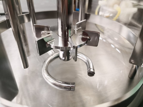 Stirring Part Inside A Small Laboratory Scale Reactor For Scientific And Industrial Research