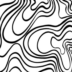 Grunge brush pattern. Texture. White and black vector.