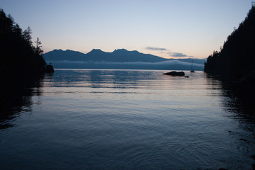 Sunset on the Kenai Peninsula