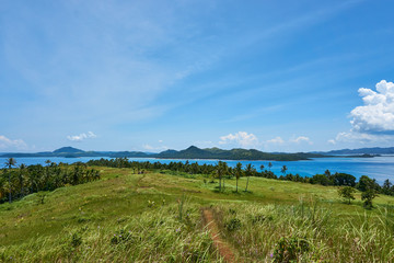 View over Corregidor Island, next to Siargao Island