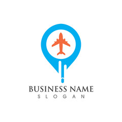 Air Travel Logo Template Design Creative Symbol, Icon
