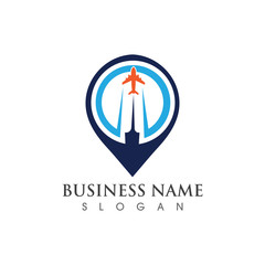 Air Travel Logo Template Design Creative Symbol, Icon