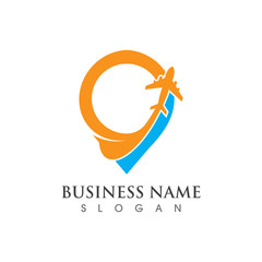 Air Travel Logo Template Design Creative Symbol, Icon