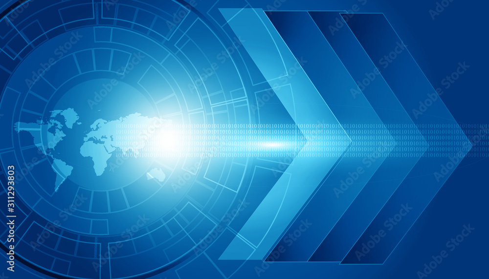 Poster abstract arrow background. digital illustration..