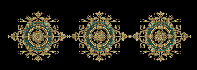 Decorative elegant luxury design.Vintage elements in baroque, rococo style.Design for cover, fabric, textile, wrapping paper .